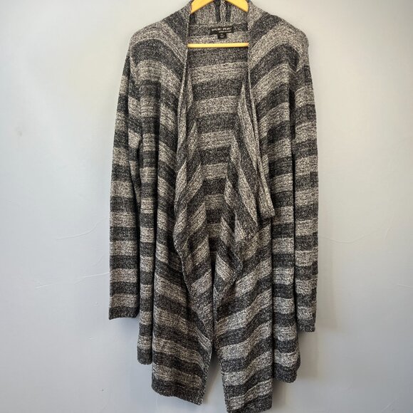 Barefoot Dreams Bamboo Chic Lite Calypso Striped Cardigan Size‎ 2X Boho C… - Picture 2 of 7